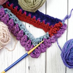 Mix It Up Crochet Scarf Pattern - A Free Crochet Pattern - Cross Stitched
