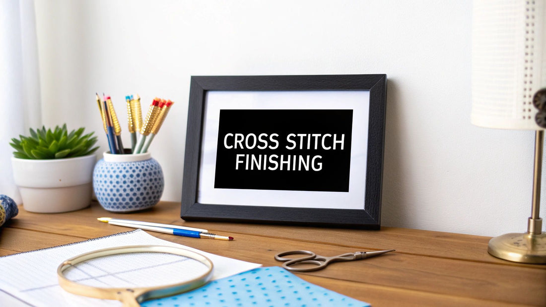 Pro Cross Stitch Finishing Techniques - Cross Stitched