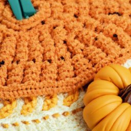 Pumpkin Blanket Crochet Pattern - A Free Crochet Pattern - Cross Stitched