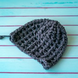 Simple Chained Crochet Beanie Pattern - A Free Crochet Pattern - Cross Stitched