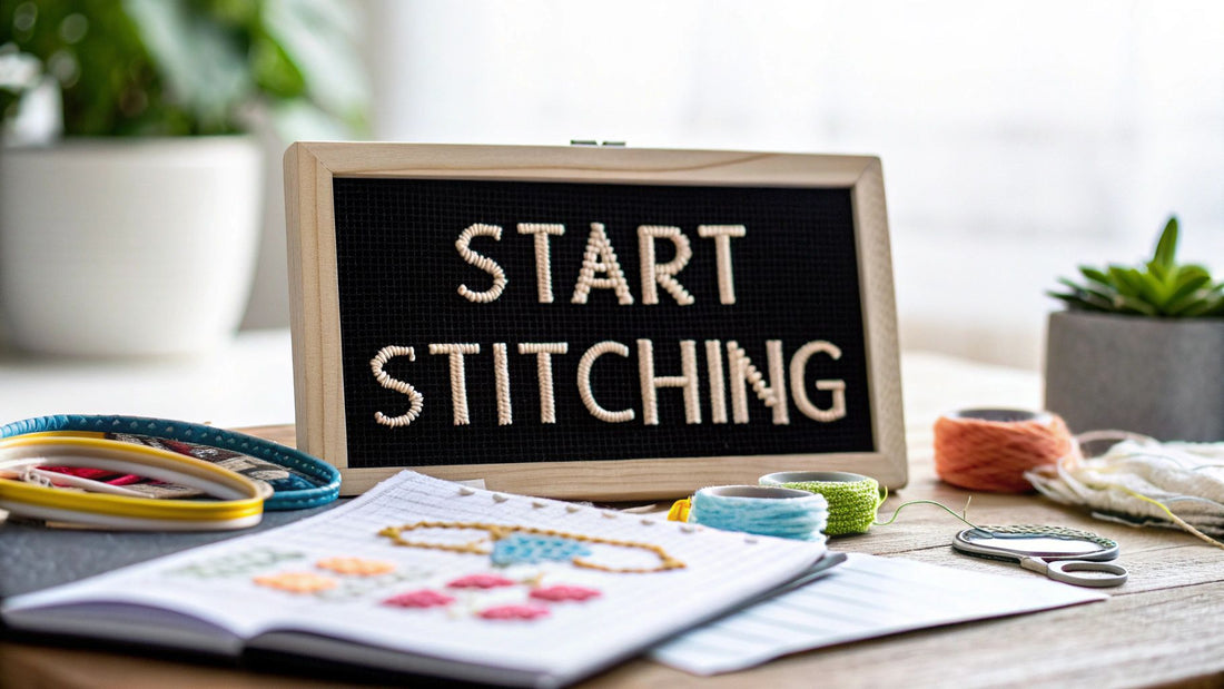 Top Beginner Cross Stitch Kits for Starters | Easy & Fun Guides - Cross Stitched