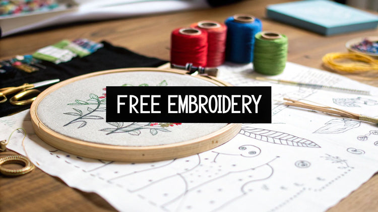 Top Sites for Free Embroidery Patterns for Beginners in 2025 - Cross Stitched