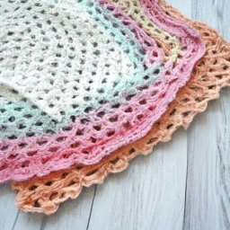 Wavy Crochet Blanket Pattern - A Free Crochet Pattern - Cross Stitched