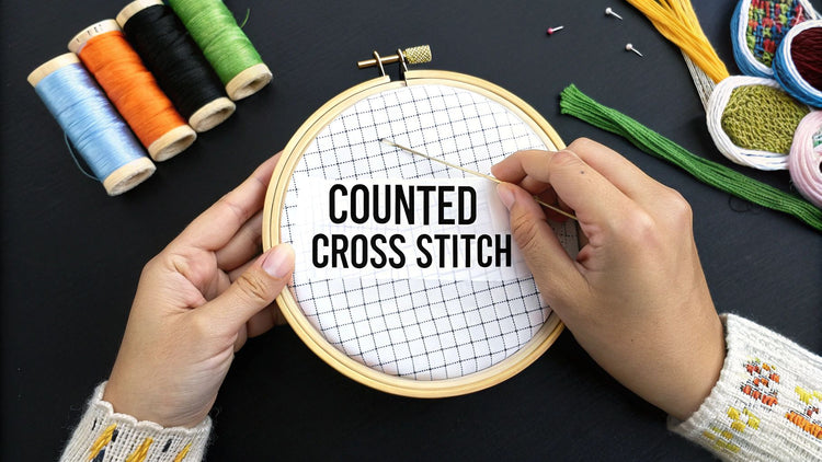 What is counted cross stitch? A Beginner's Guide to Needlework - Cross Stitched