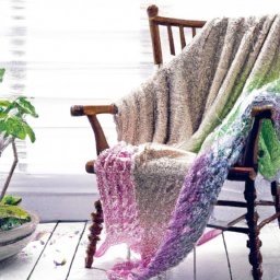 Willow Chair Crochet Throw Blanket Pattern - A Free Crochet Pattern - Cross Stitched