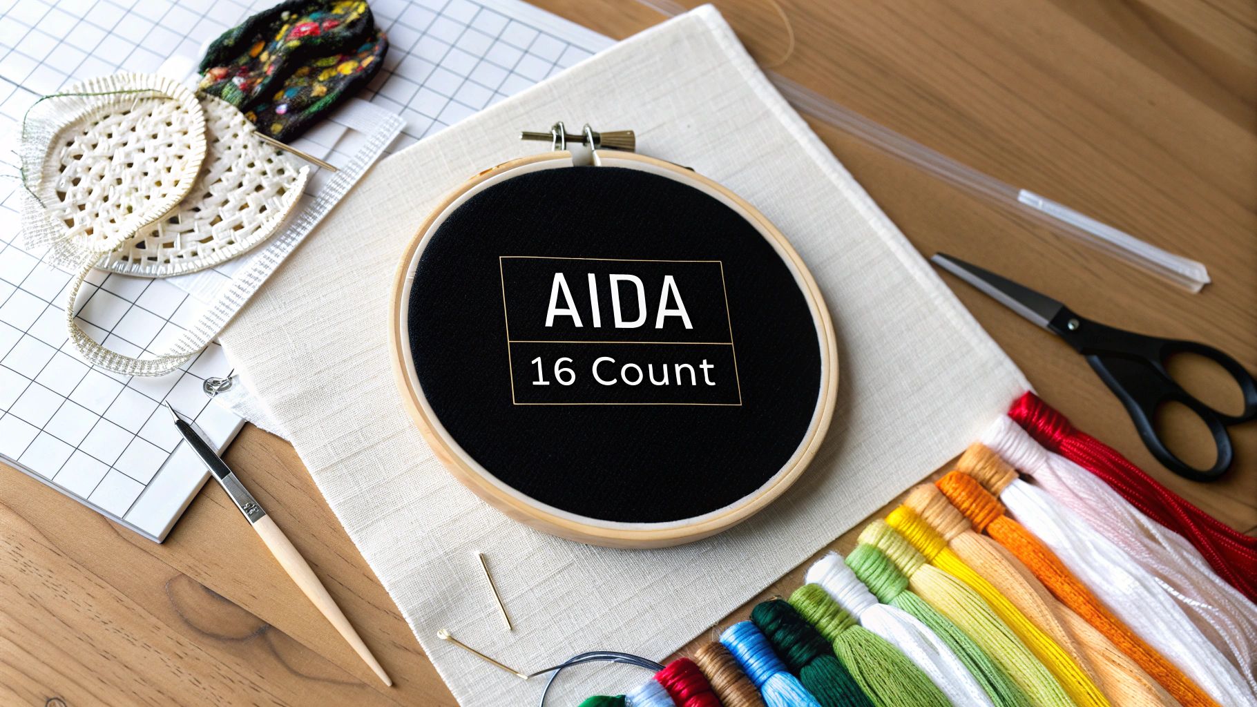 Aida Ribbon Your Guide to Aida 16 Count Fabric for Perfect Cross Stitch – Cross ...