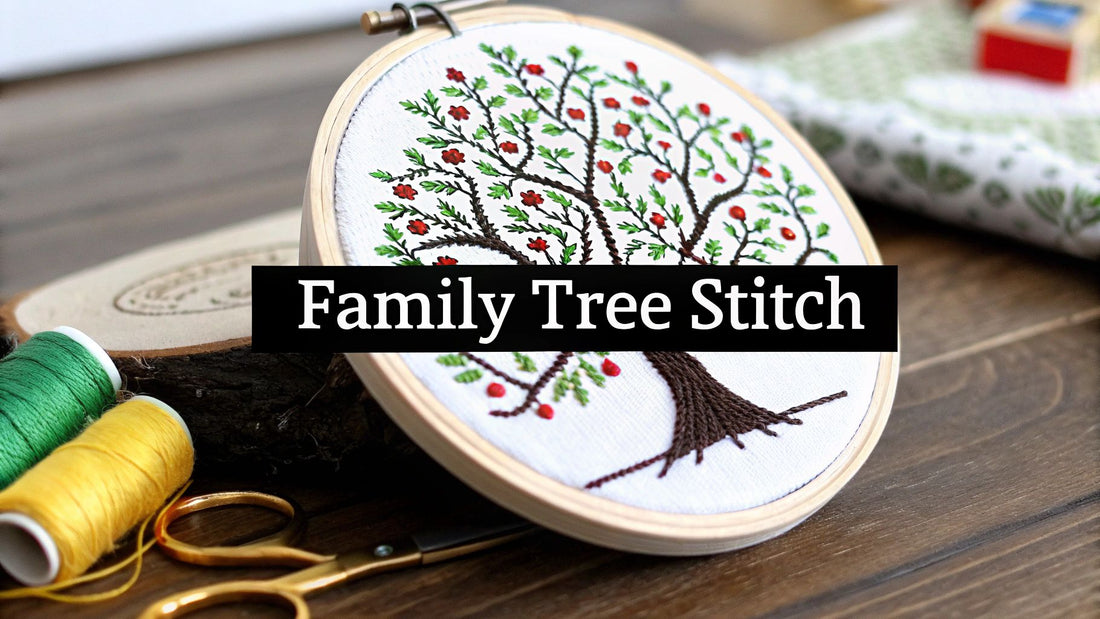 Your Guide to Cross Stitch Family Tree Patterns - Cross Stitched