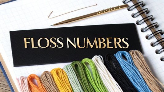 Your Guide to DMC Embroidery Floss Numbers - Cross Stitched