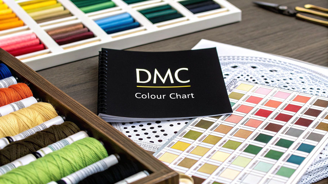 Your Ultimate DMC Threads Chart Colour Guide - Cross Stitched