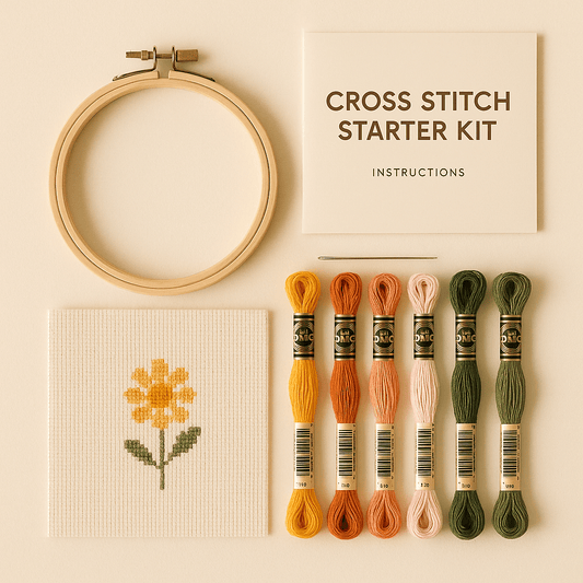 Cross Stitch Starter Bundle | Perfect for Beginners - Cross Stitched