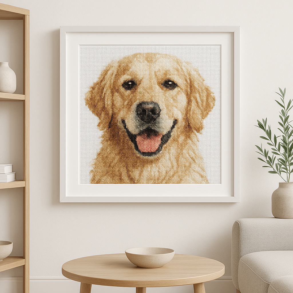 16x16 inch (40x40cm) Custom Cross Stitch Kit