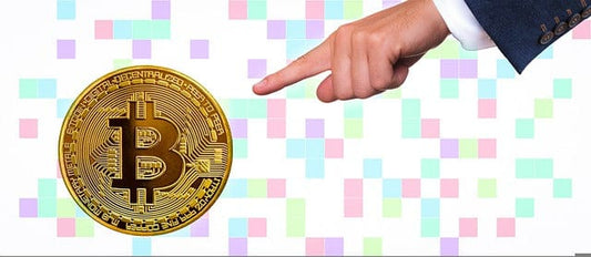 Bitcoin Crypto Money Cross Stitch Kit - Cross Stitched