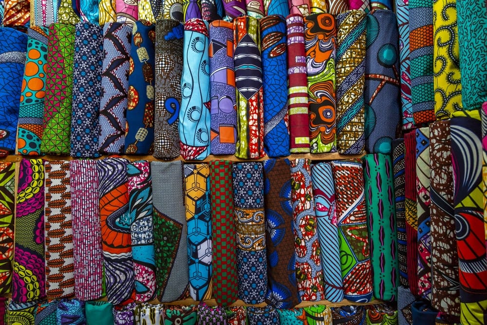 Cross Stitch | Abidjan - Assorted-Color Textiles - Cross Stitched