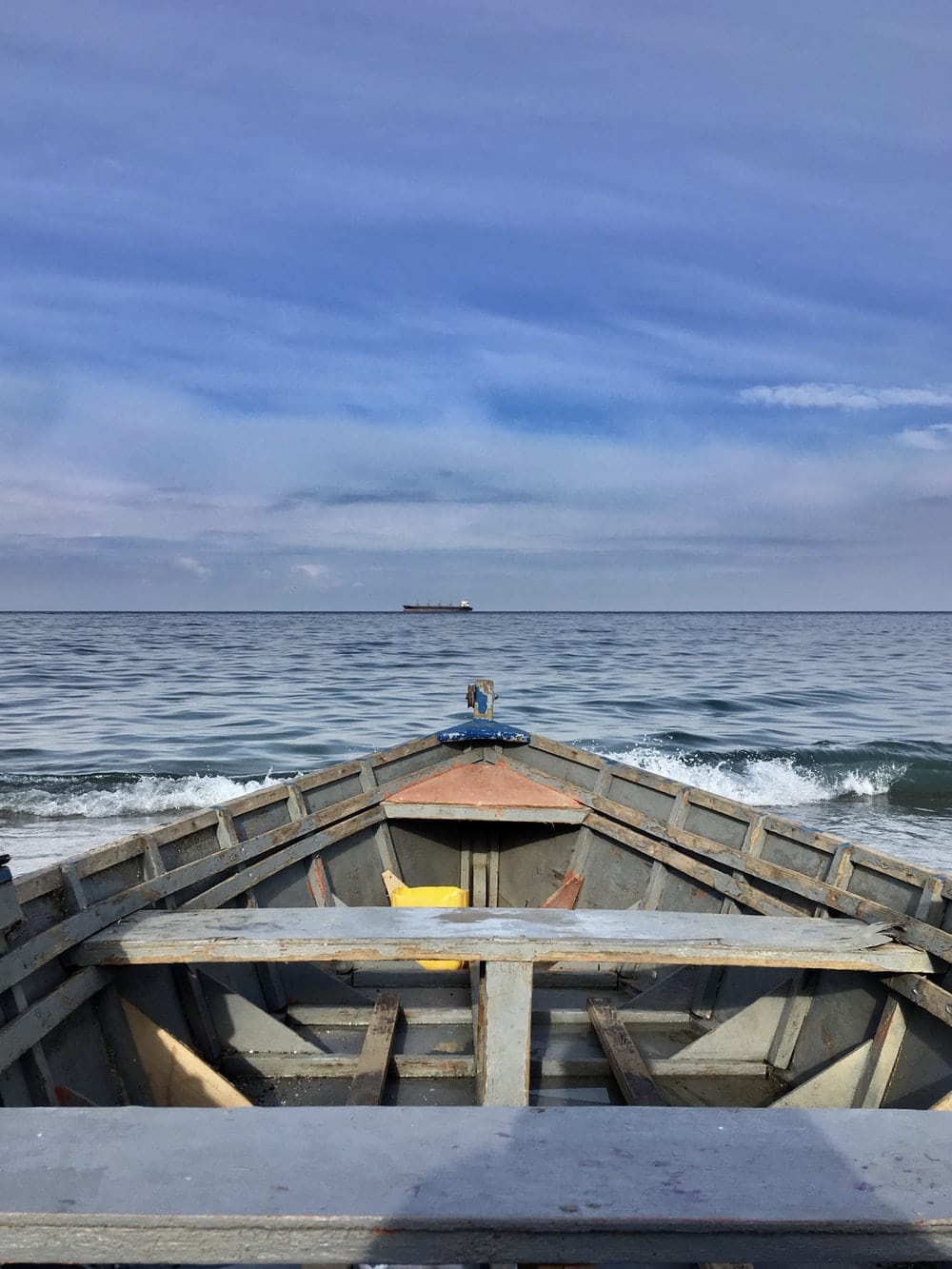 Cross Stitch | Algiers - Brown Wooden Dock On Sea During Daytime - Cross Stitched