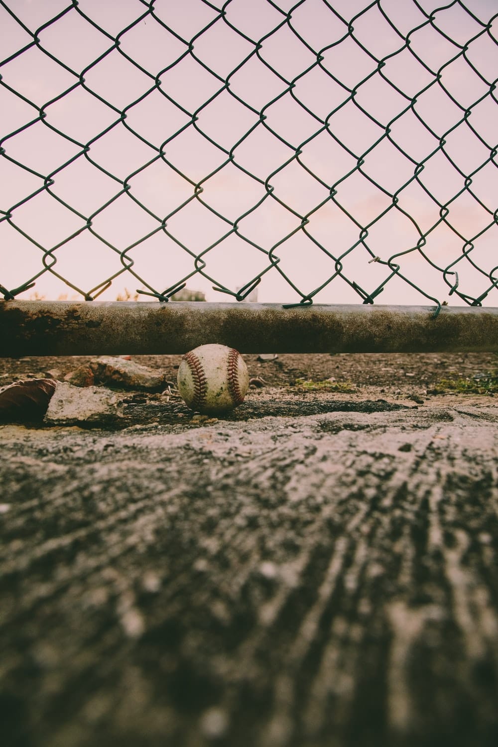 Cross Stitch | Armadillo - Grayscale Photo Of Baseball On Field - Cross Stitched