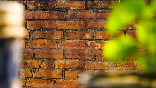 Cross Stitch | Lucknow - Tilt-Shift Photography Of Brown Brick Wall - Cross Stitched