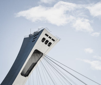 Cross Stitch | Montréal - White Tower - Cross Stitched