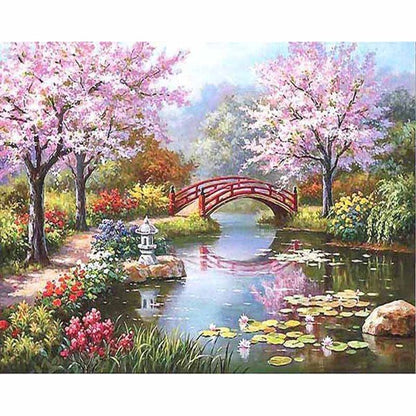 Cross Stitch | Paradise Garden - Cross Stitched