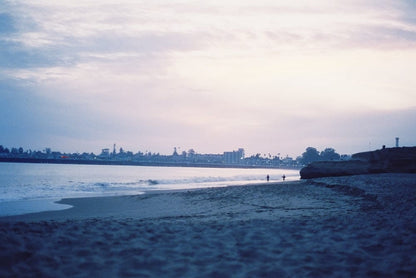 Cross Stitch | Santa Cruz - Body Of Water Under Cloudy Sky During Daytime - Cross Stitched