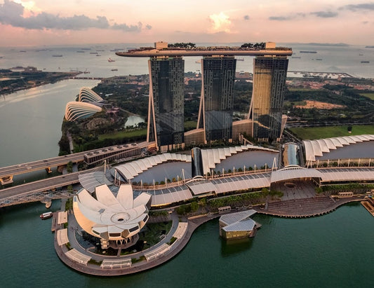 Cross Stitch | Singapore - Marina Bay Sands, Singapore - Cross Stitched