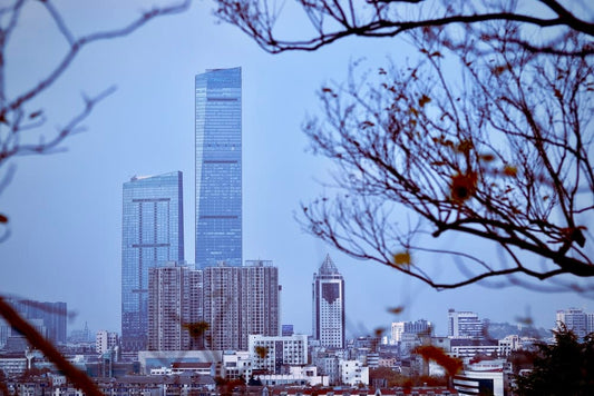 Cross Stitch | Zhenjiang - City High-Rise Buildings - Cross Stitched