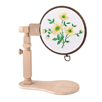 Wooden Embroidery Adjustable Desktop Stand